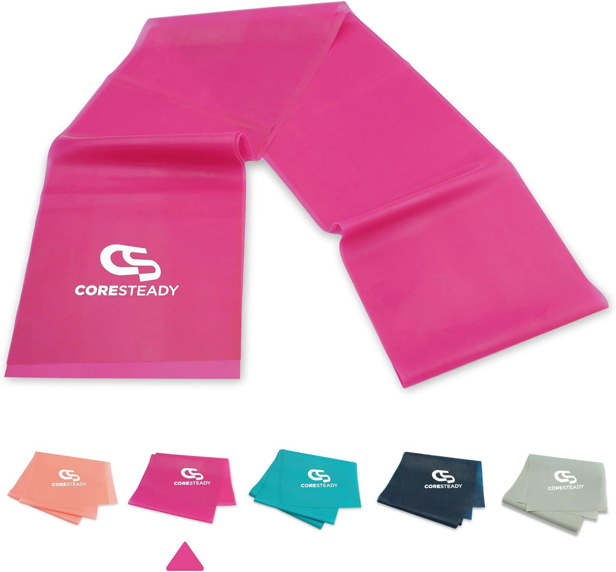 Elastico Fitness Pilates - Fasce Elastiche Fitness Fisioterapia E Yoga - Elastici Palestra per Forza - Set Elastici Fitness Con E-Guida Gratuita