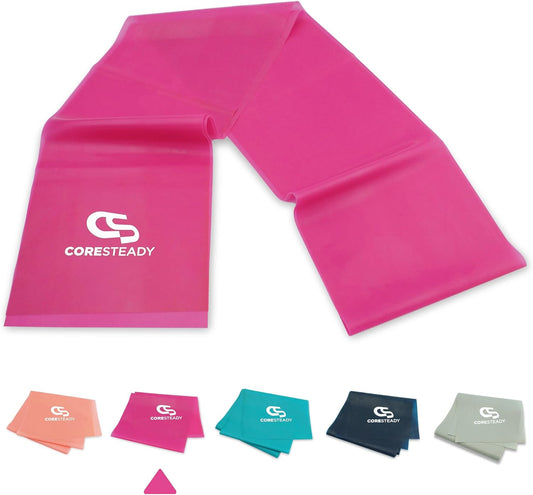 Elastico Fitness Pilates - Fasce Elastiche Fitness Fisioterapia E Yoga - Elastici Palestra per Forza - Set Elastici Fitness Con E-Guida Gratuita